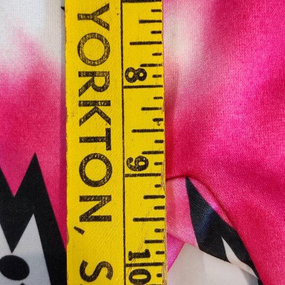 NOBO No Boundaries leggings crop pink POW pattern women's junior size M (7/9) - Picture 8 of 9